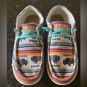 Ariat bison Buffalo stripes shoes
